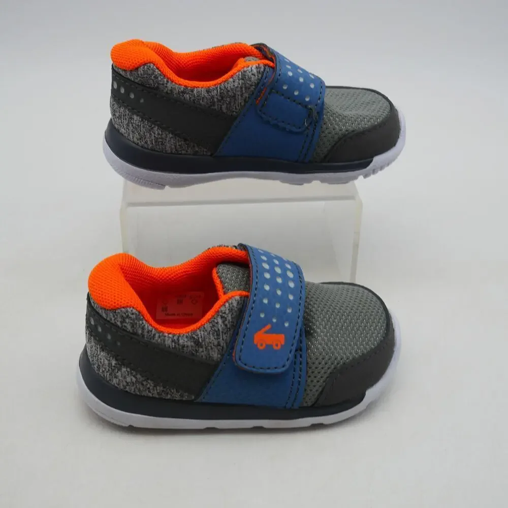 New See Kai Run Baby Toddler 4  Ryder II FlexiRun Lightweight Shoes Gray Blue